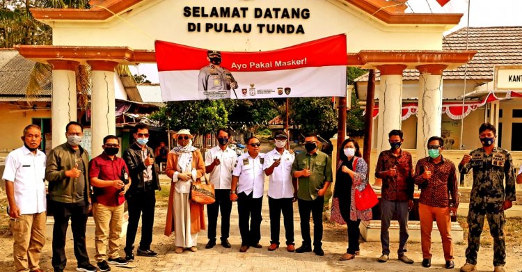 KUNJUNGAN TIM DKP BANTEN DAN  DPRD BANTEN  KE PULAU TUNDA