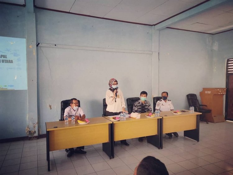 Kegiatan Sosialisasi pelayanan bukti pencatatan kapal perikanan untuk ukuran kapal dibawah 10 GT