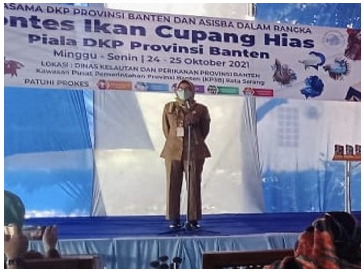 DKP BANTEN GELAR KONTES IKAN CUPANG HIAS  UNTUK PERBERDAYAAN EKONOMI PELAKU USAHA PEMBUDIDAYA
