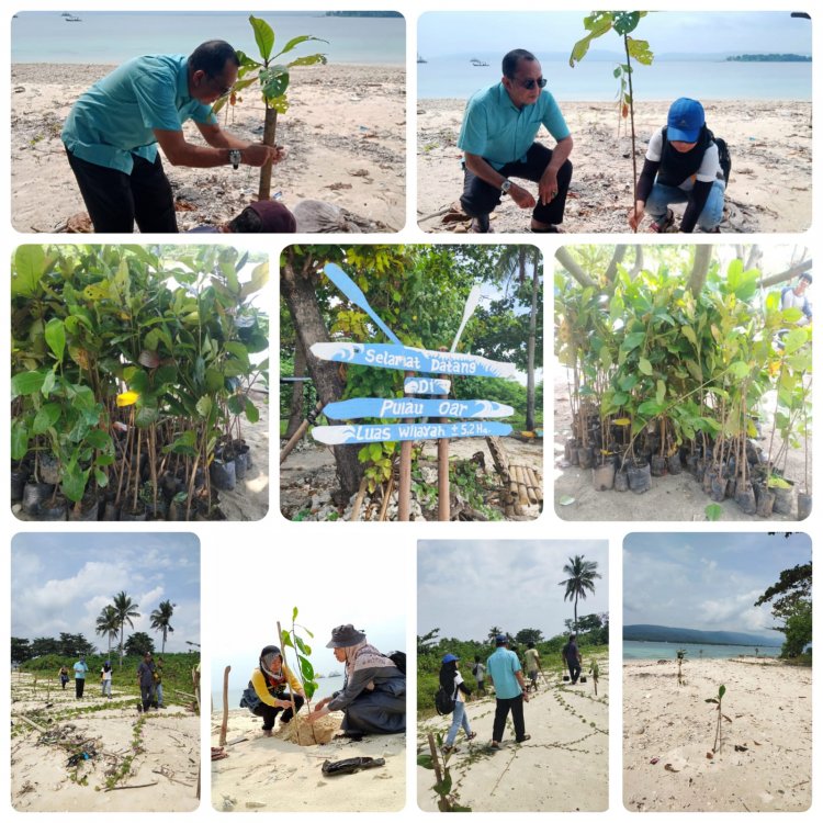 Mitigasi Bencana di Wilayah Pesisir Banten melalui Penanaman Pohon Ketapang