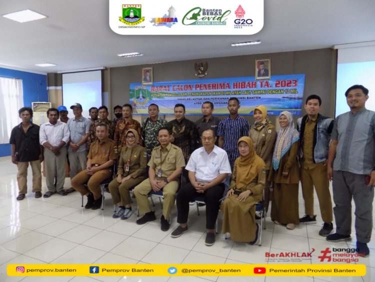 Rapat Calon Penerima Hibah Sarana dan Prasarana Alat Penangkapan Ikan TA 2023