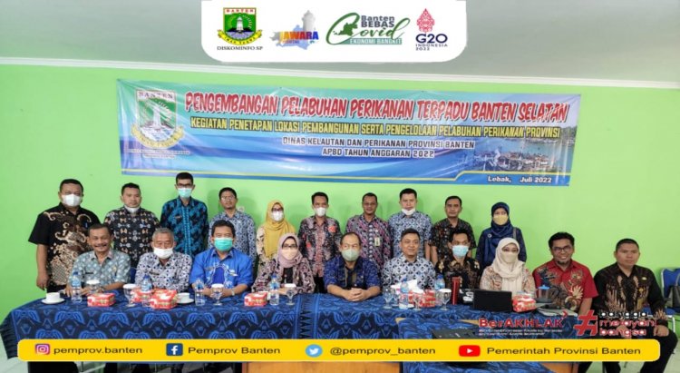 Pengembangan Pelabuhan Perikanan Terpadu Banten Selatan Kegiatan Penetapan Lokasi Pembangunan Serta Pengelolaan Pelabuhan Perikanan Provinsi