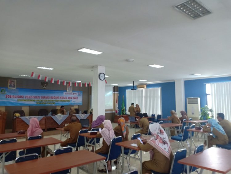 Sosialisasi Budaya Kerja Aparatur Sipil Negara di lingkup Dinas Kelautan dan Perikanan Provinsi Banten Tahun 2022
