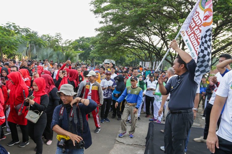 Pj Gubernur Banten Al Muktabar: Masyarakat Yang Sehat Menopang Pertumbuhan Ekonomi