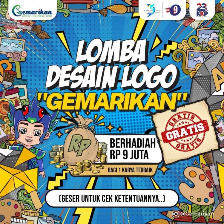 LOMBA DESAIN LOGO "GEMARIKAN" di KEMENTERIAN KELAUTAN DAN PERIKANAN