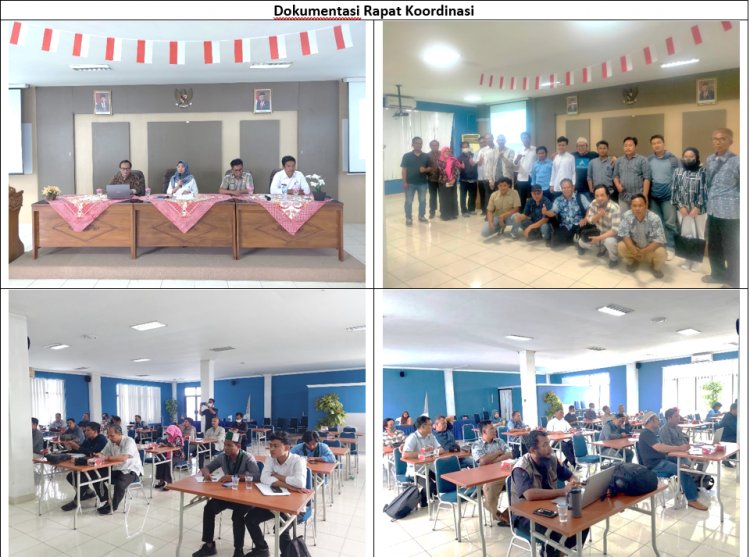 Rapat koordinasi terkait aduan masyarakat terhadap usaha perikanan budidaya (tambak udang) di wilayah Lebak Selatan