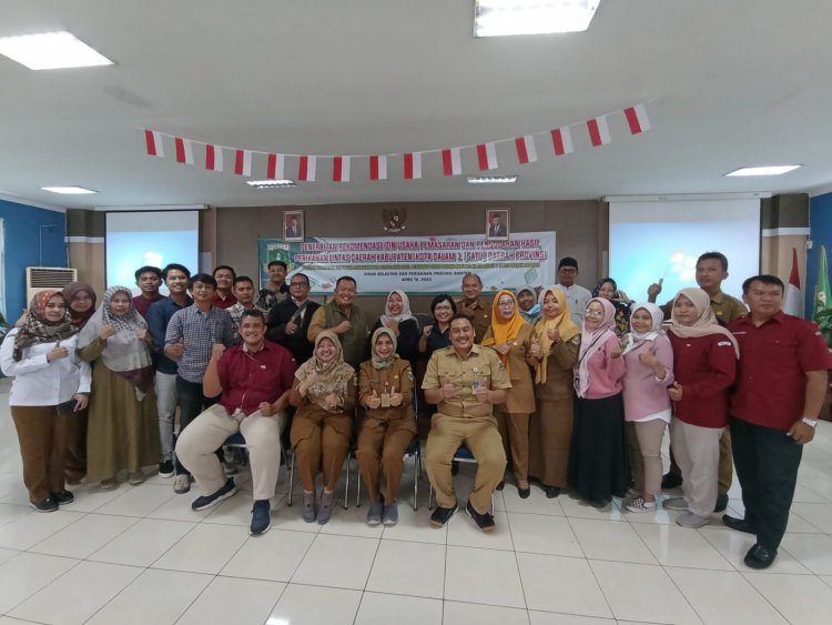 Fasilitasi Penerbitan Rekomendasi Izin Usaha Pemasaran dan Pengolah Hasil Perikanan Lintas Daerah Kabupaten/Kota