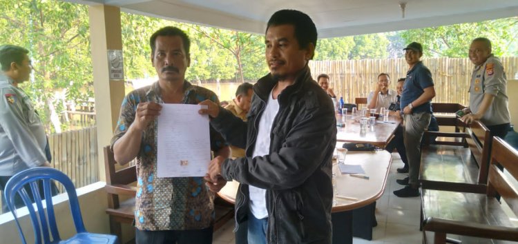 Mediasi Kapal Tongkang PLTU dengan Kapal Perikanan Nelayan Kronjo di Perairan WIlayah Utara Banten