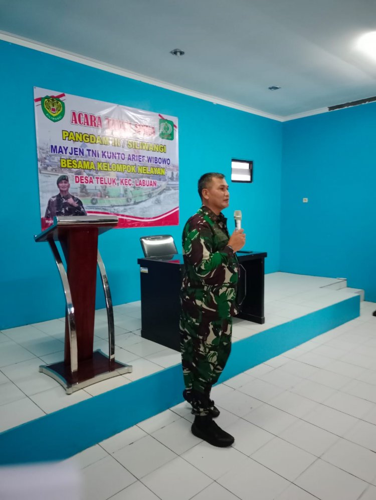 Pangdam III Siliwangi Kunjungi Masyarakat Nelayan Teluk Labuan, Tawarkan Teknologi Tepat Guna