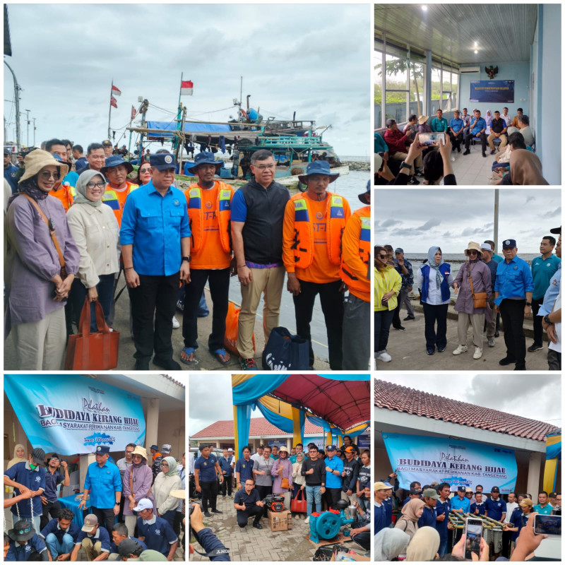Pemberian Bantuan Sarpras KKP untuk Peningkatan Produktivitas Perikanan di Pesisir Utara Kabupaten Tangerang
