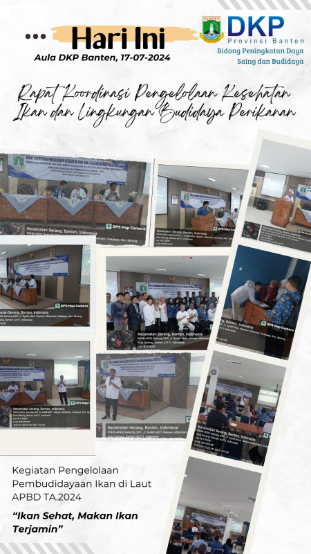 Rapat Koordinasi Pengelolaan Kesehatan Ikan dan Lingkungan Budidaya Perikanan
