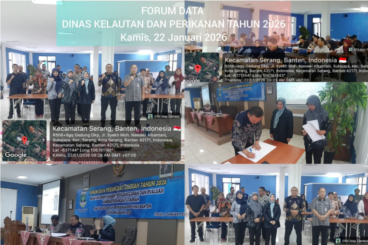 Forum Data Kelautan dan Perikanan Perkuat Kualitas Perencanaan Pembangunan di Provinsi Banten