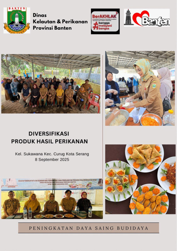Workshop Diversifikasi Produk Perikanan, Dorong Kreativitas, Tingkatkan Ekonomi Keluarga