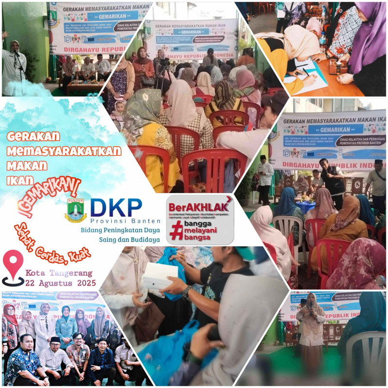 Gerakan Gemarikan di Kota Tangerang: Ajak Masyarakat Cegah Stunting Lewat Konsumsi Ikan