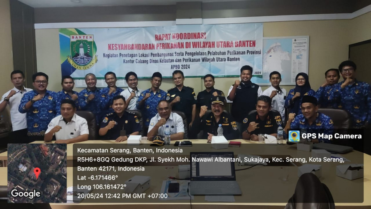 Rapat Koordinasi Kesyahbandaran Perikanan di Wilayah Utara Banten