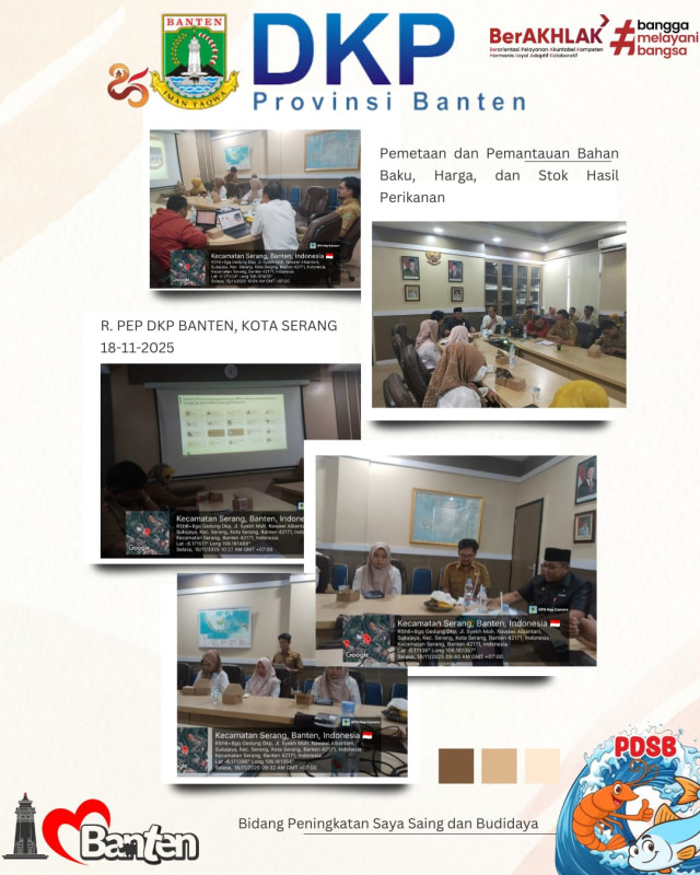 DKP Banten Gelar Pemetaan dan Pemantauan Komoditas Perikanan, Perkuat Ketahanan Pangan dan Kendalikan Inflasi!