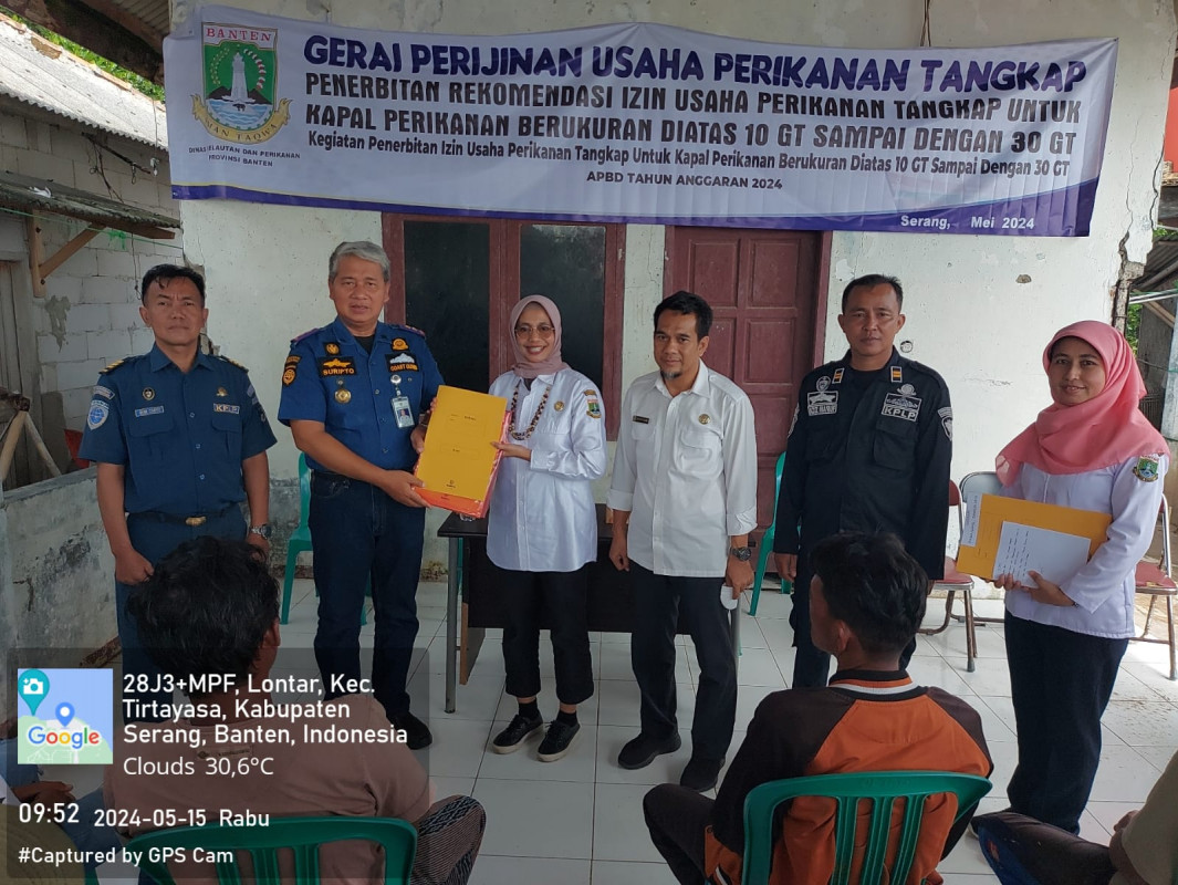 Sinergitas DKP Banten dengan Unit Penyelenggara Pelabuhan (UPP) Kelas III Karangantu untuk pelayanan pas kecil kapal perikanan di wilayah Utara Banten