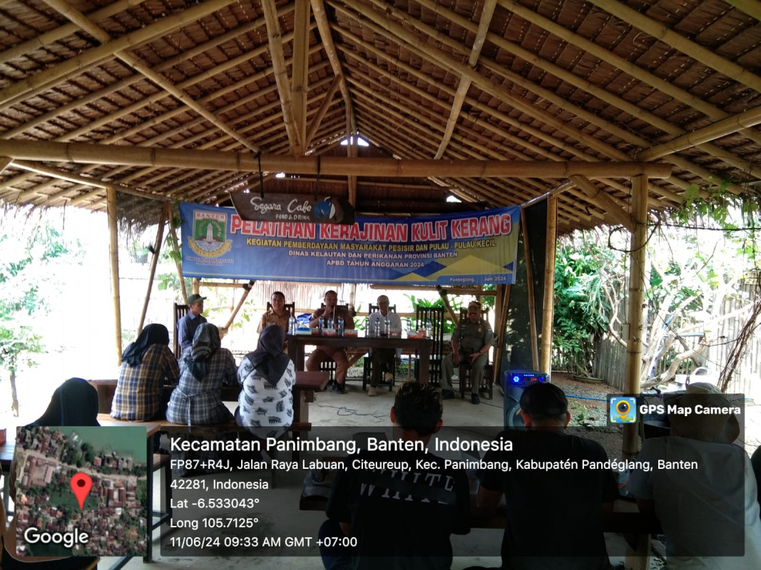 DKP Banten mendukung Tematik Percepatan Pengentasan Kemiskinan melalui Pelatihan Kerajinan Kulit Kerang