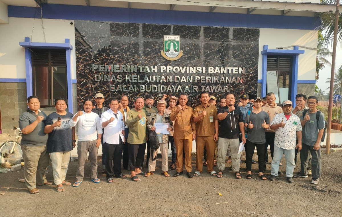 Pemerintah Provinsi  Banten Melaksanakan Pelatihan Budidaya Ikan Air Tawar Untuk Masyarakat Mitra Deradikalisasi.