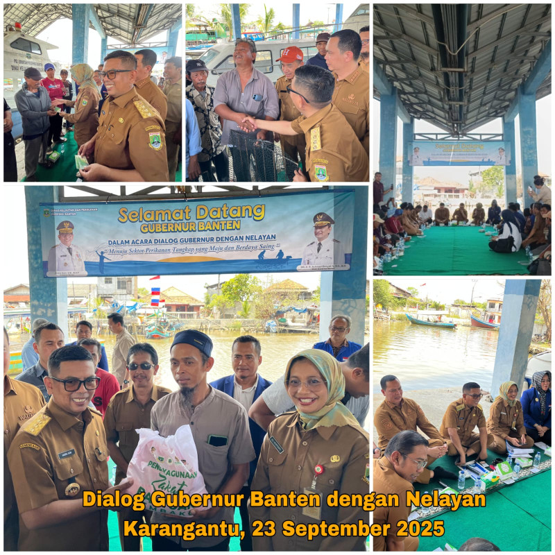 Dialog Gubernur Banten Bersama Nelayan : Komitmen Wujudkan Kesejahteraan Pesisir dan Keberlanjutan Sektor Kelautan