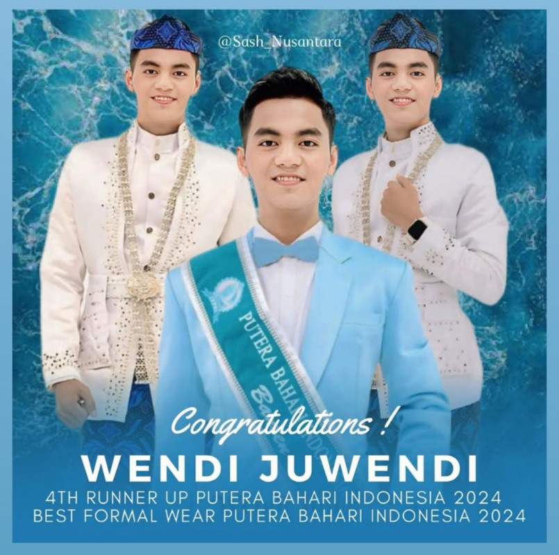 Perwakilan Provinsi Banten Berprestasi di Ajang Putera-Puteri Bahari Indonesia Tahun 2024